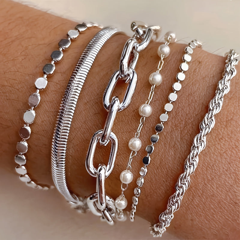 Vintage Boheemse Armbandenset