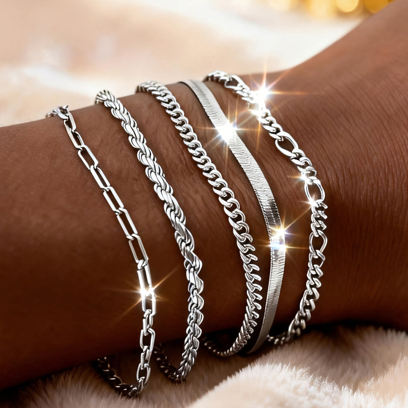 Vintage Boheemse Armbandenset