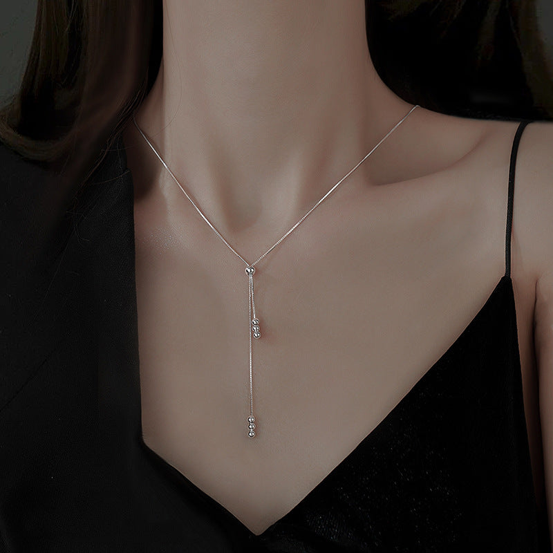 Vintage Kralen Hanger Ketting
