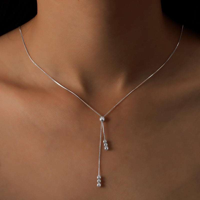Vintage Kralen Hanger Ketting