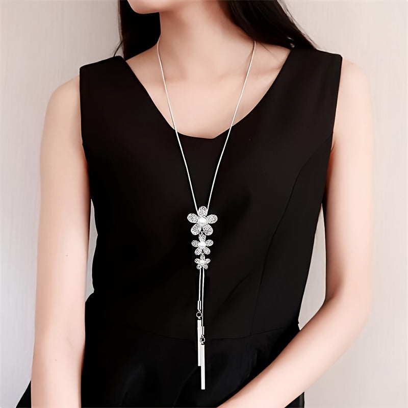 Bloemen Hanger Ketting