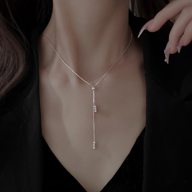 Vintage Kralen Hanger Ketting