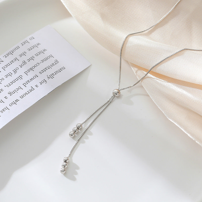 Vintage Kralen Hanger Ketting