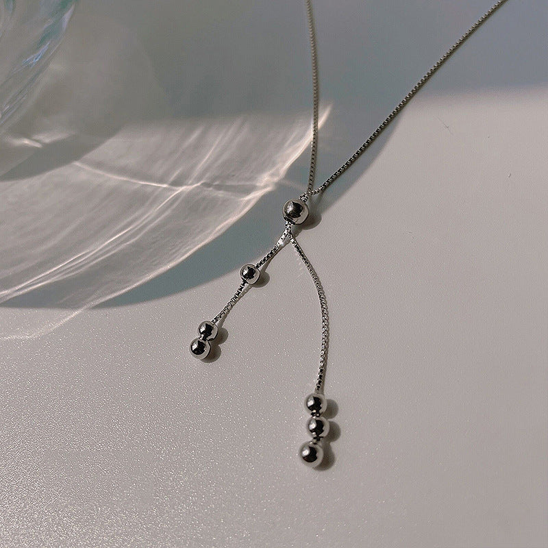Vintage Kralen Hanger Ketting