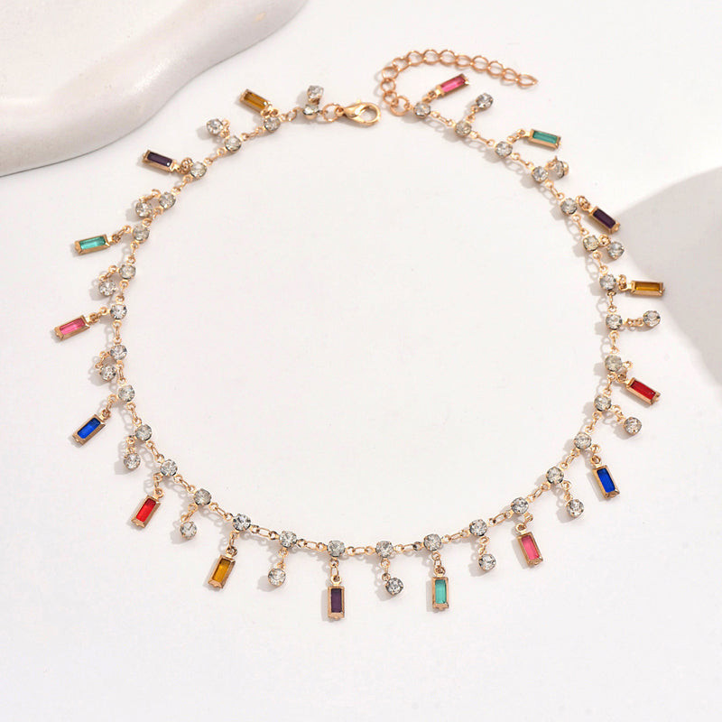 Kleurrijke Vintage Bohemian Ketting