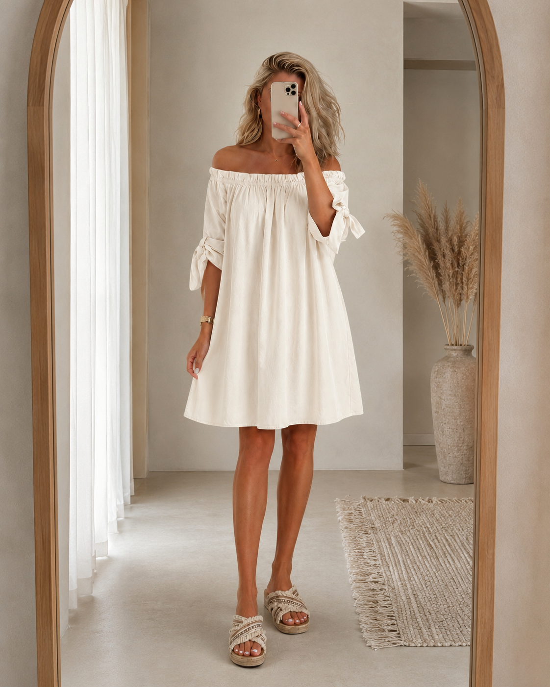 Aimy Off-Shoulder Dress