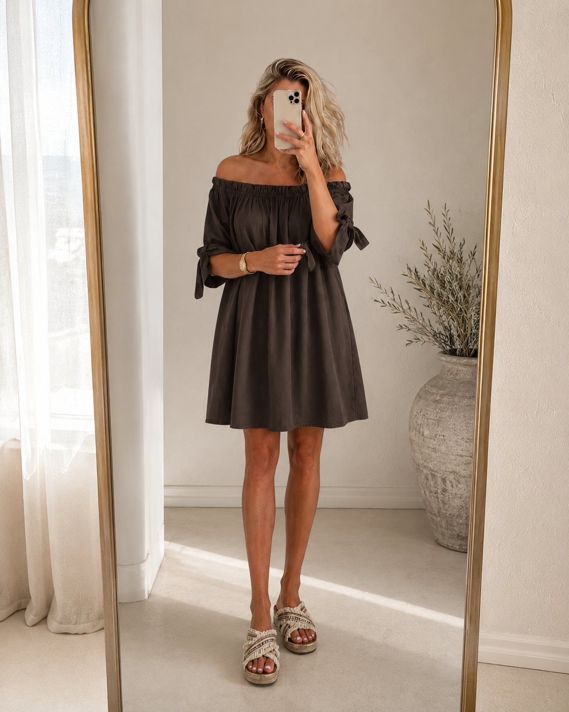 Aimy Off-Shoulder Dress