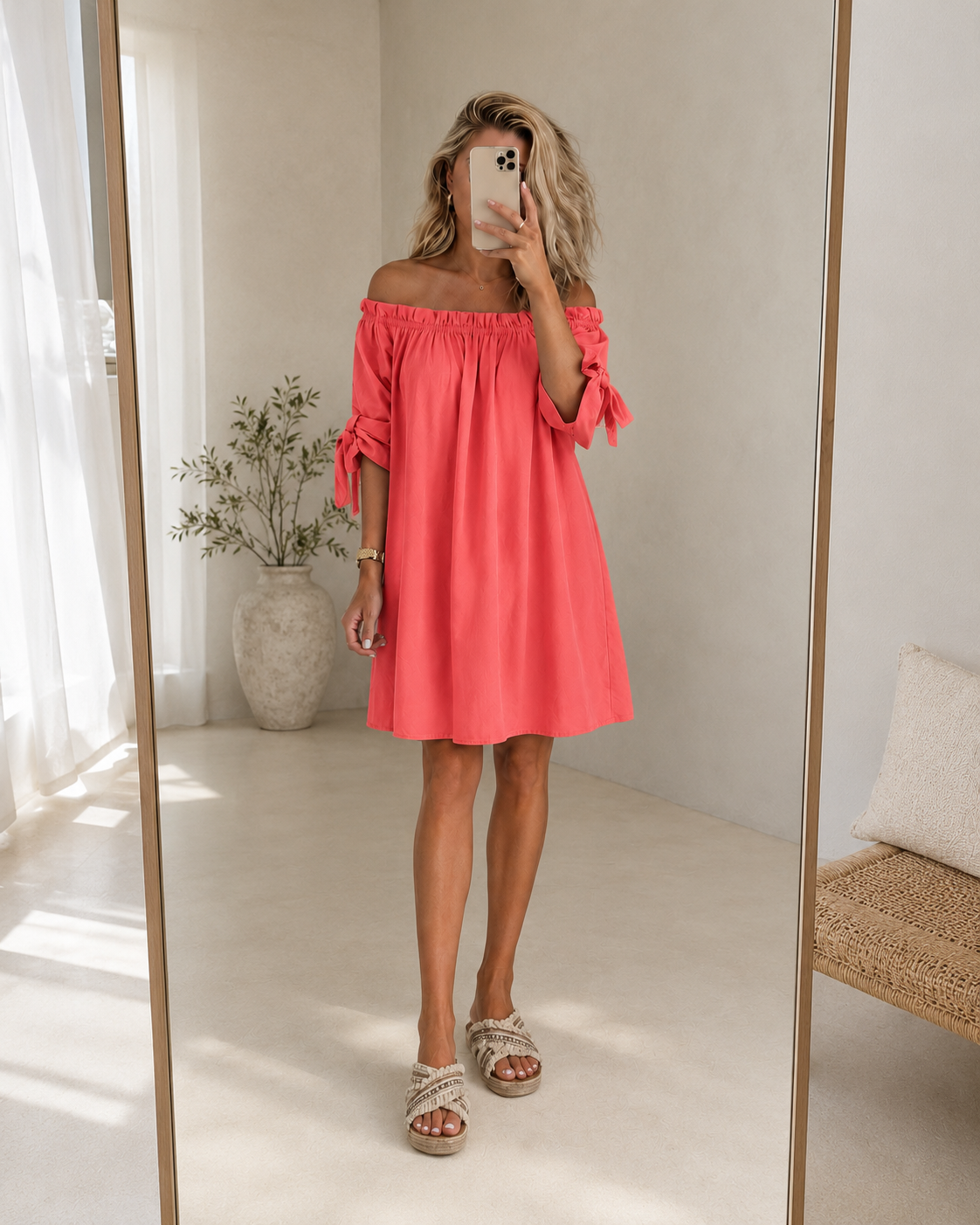 Aimy Off-Shoulder Dress