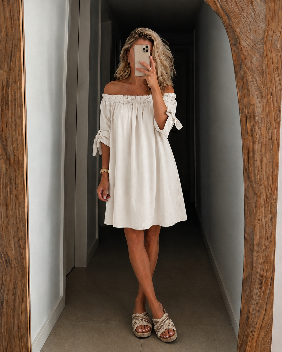 Aimy Off-Shoulder Dress