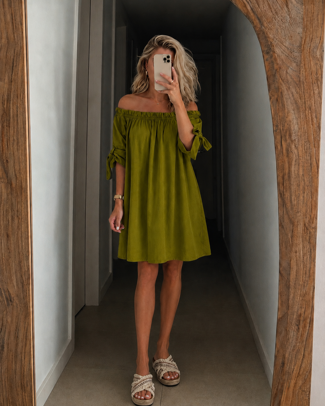 Aimy Off-Shoulder Dress
