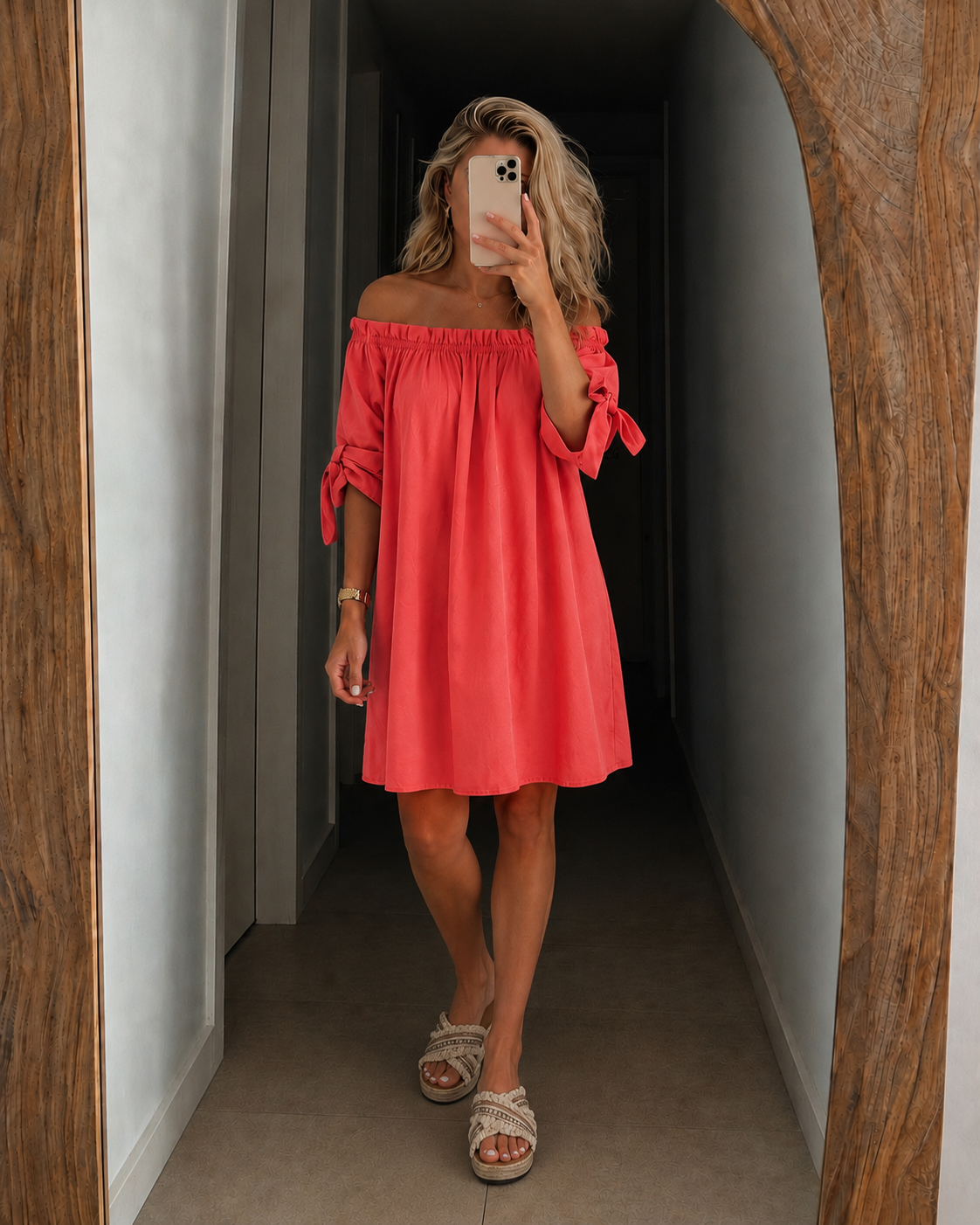 Aimy Off-Shoulder Dress