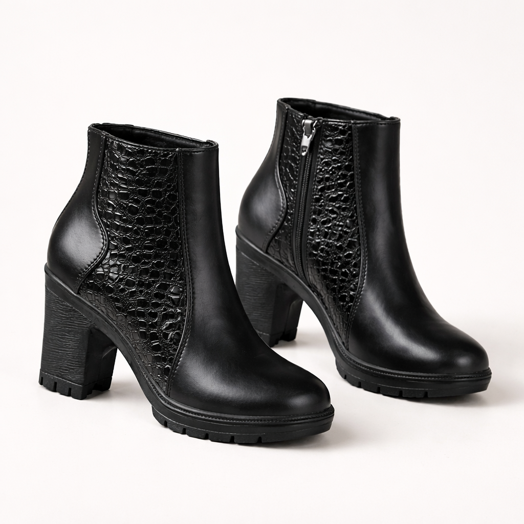 Amelia – Eleganckie Skórzane Botki