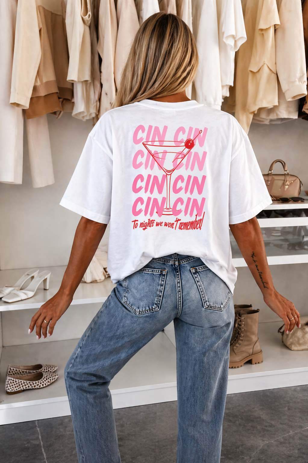 Cin White Shirt