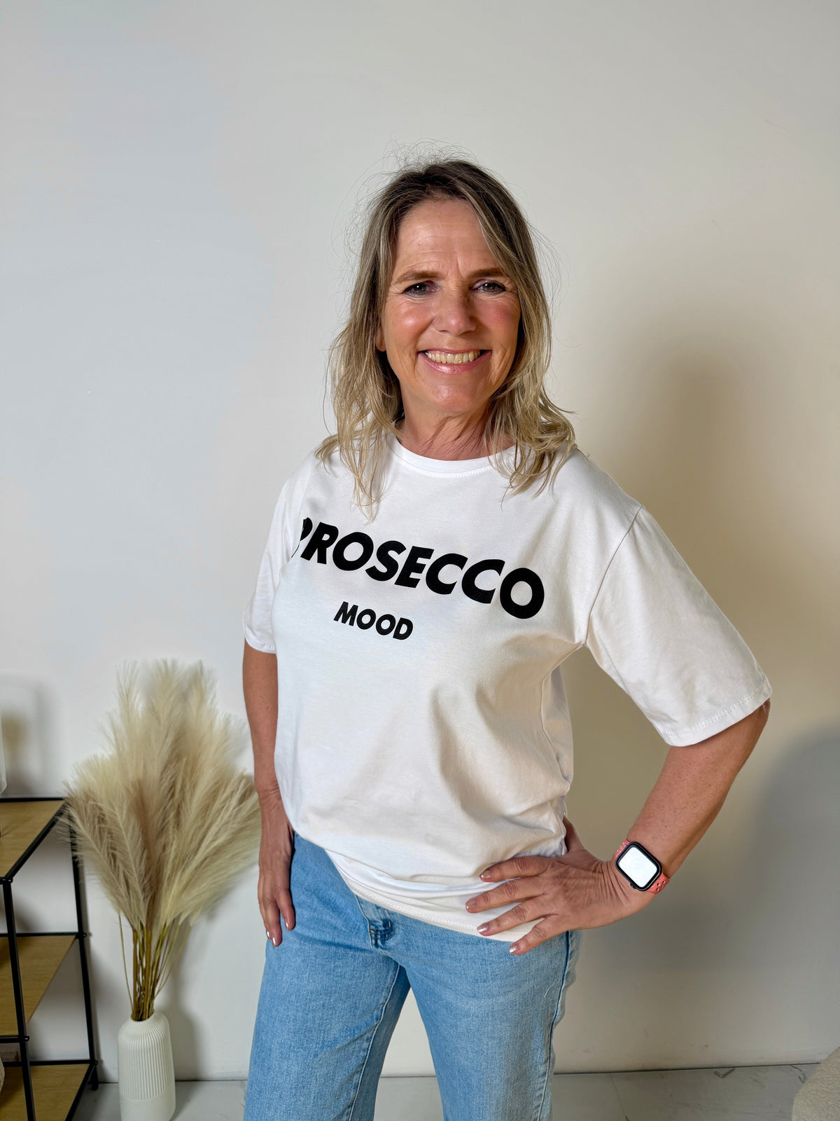 Prosecco White/Black Shirt