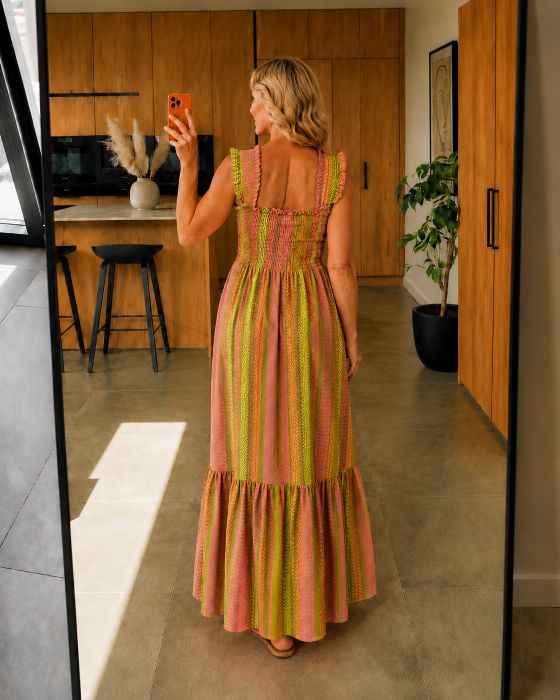 Iris Maxi Dress - Olive