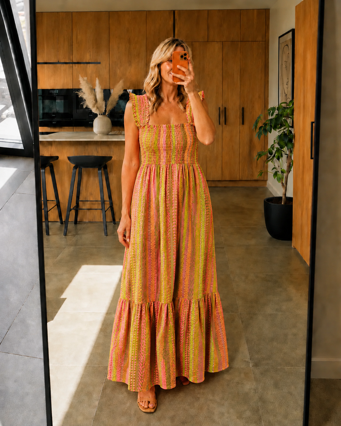 Iris Maxi Dress - Olive