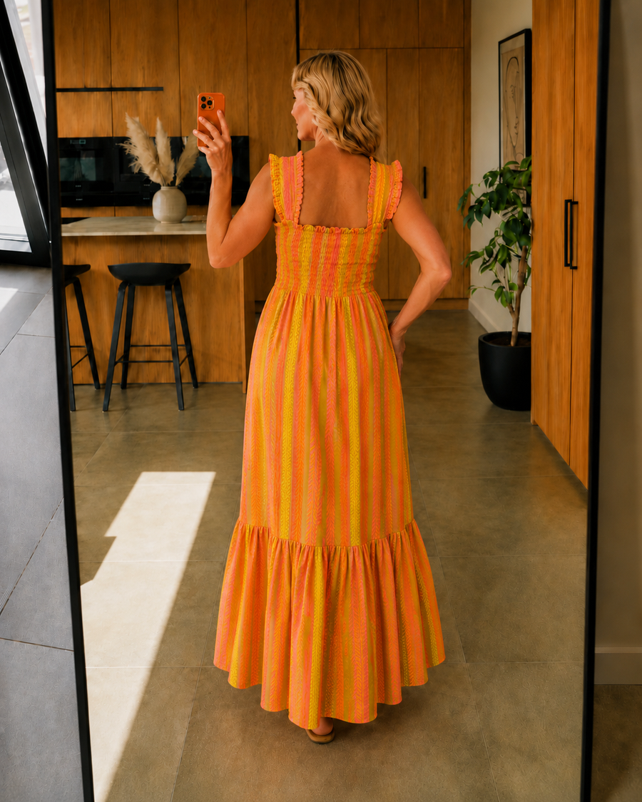 Iris Maxi Dress - Yellow