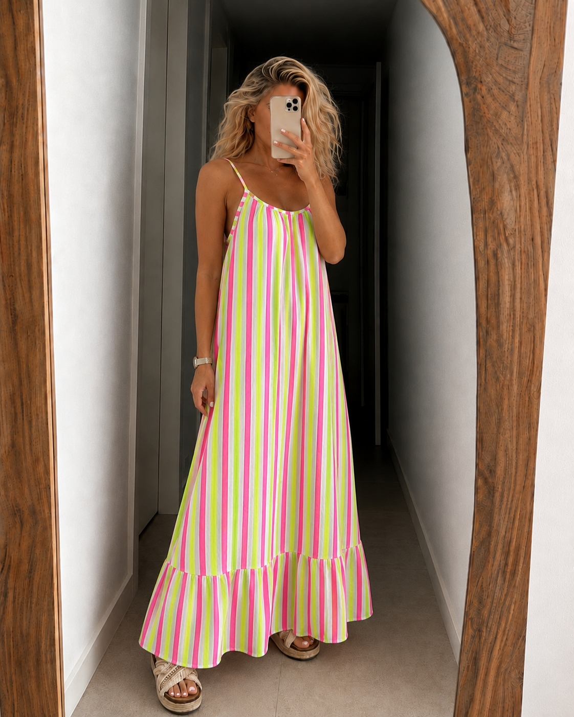 Ivana Stripe Dress
