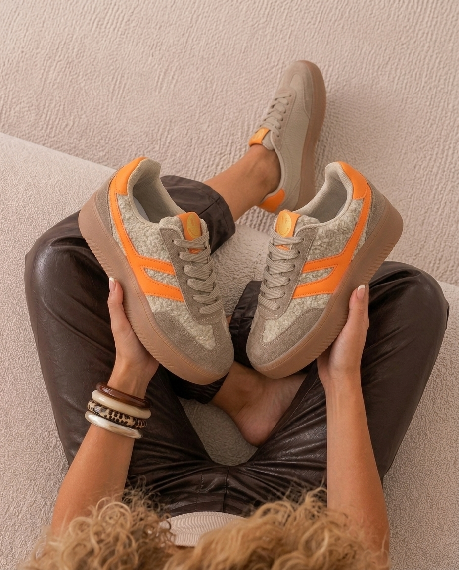 Keep Smiling Sneaker - Green