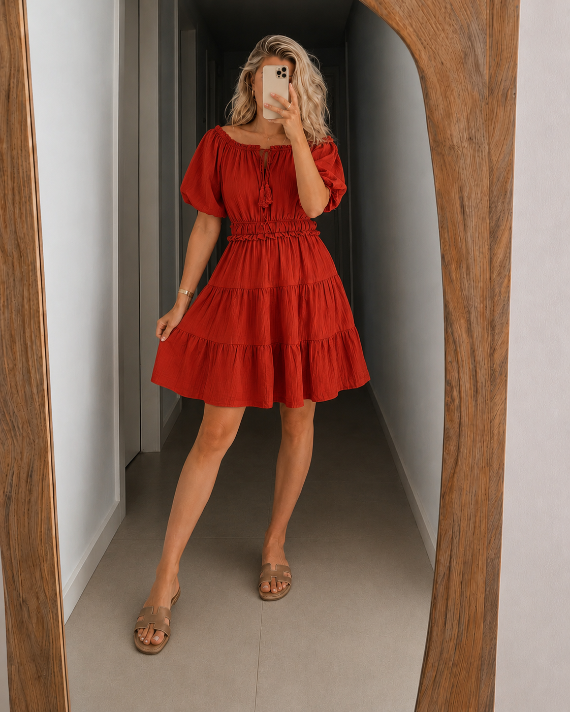 Mila Off-Shoulder Dress