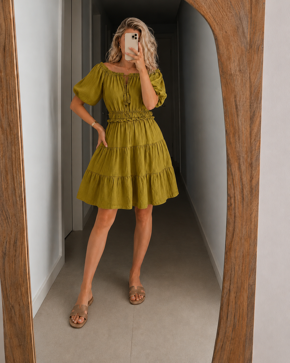 Mila Off-Shoulder Dress