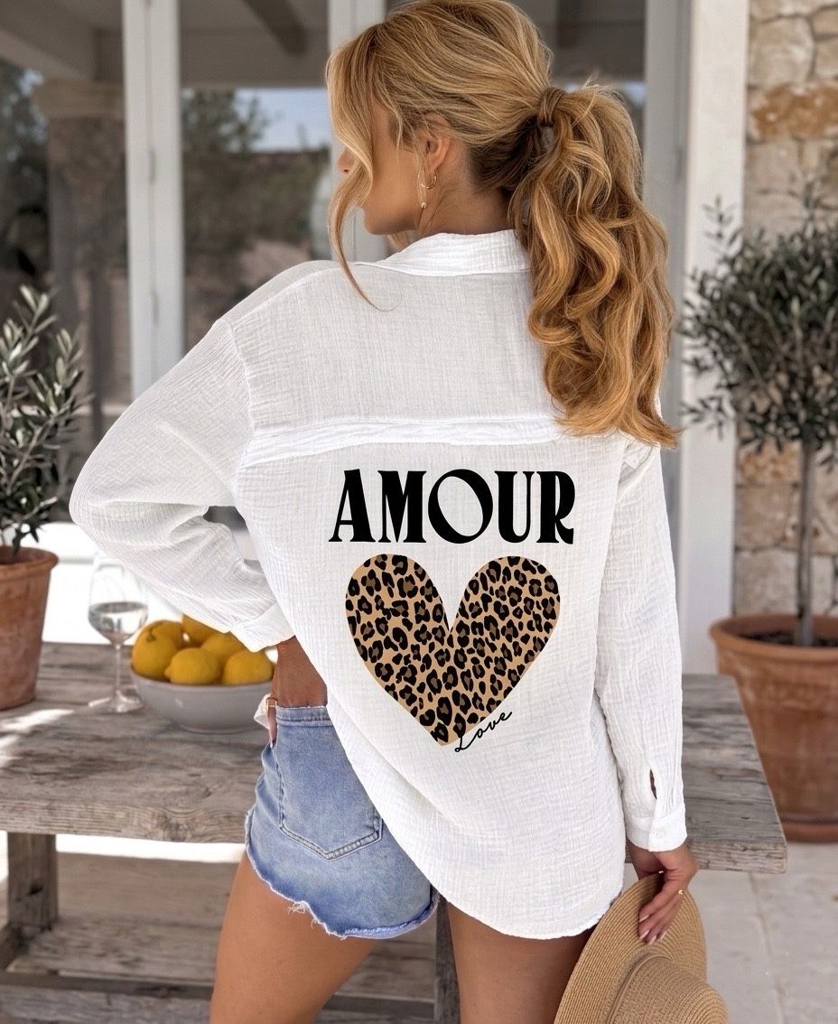Amour White Blouse