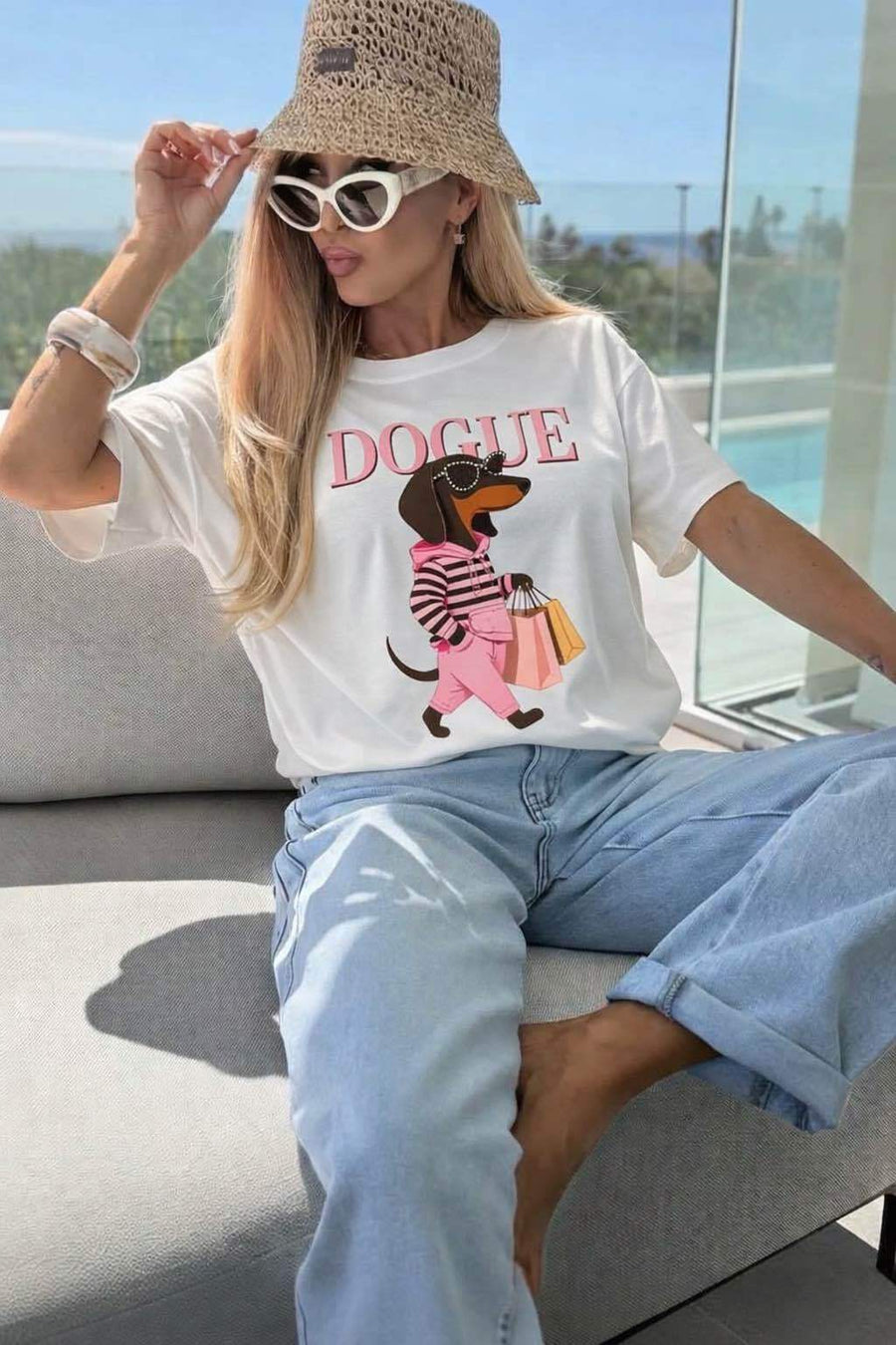 Dogue Print Shirt