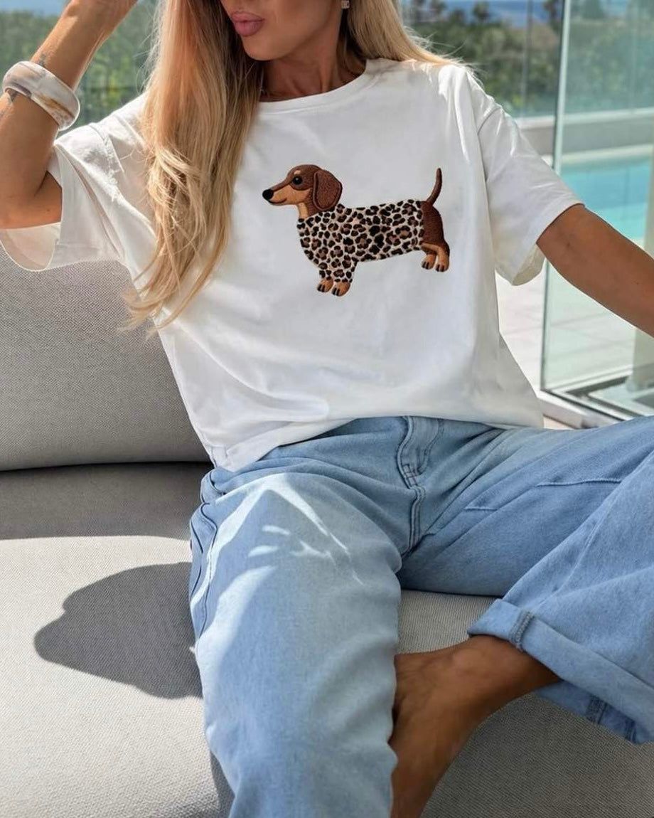 Print Dog Shirt
