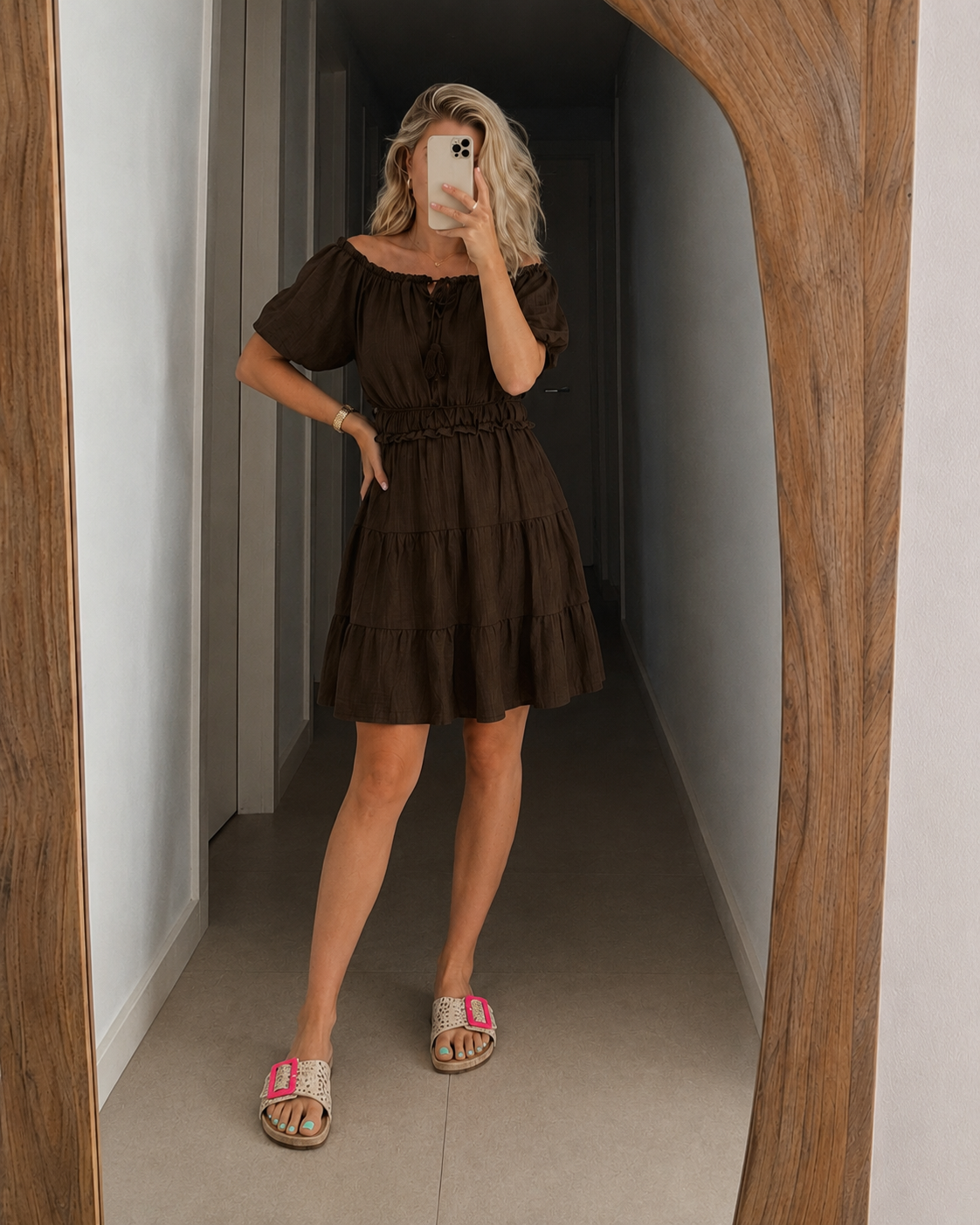 Mila Off-Shoulder Dress