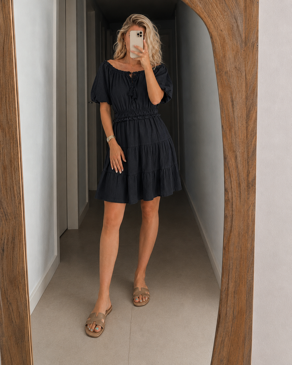 Mila Off-Shoulder Dress