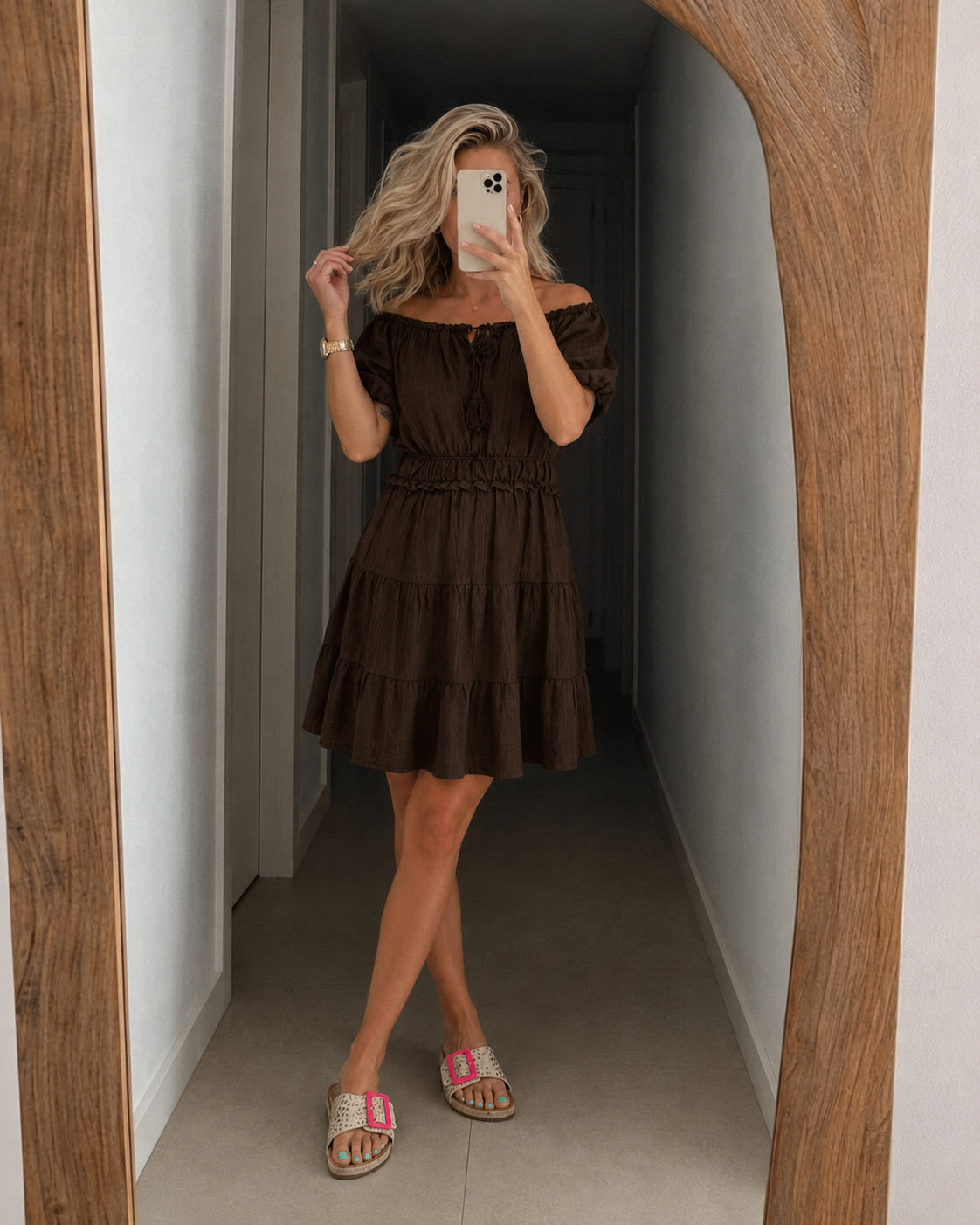 Mila Off-Shoulder Dress