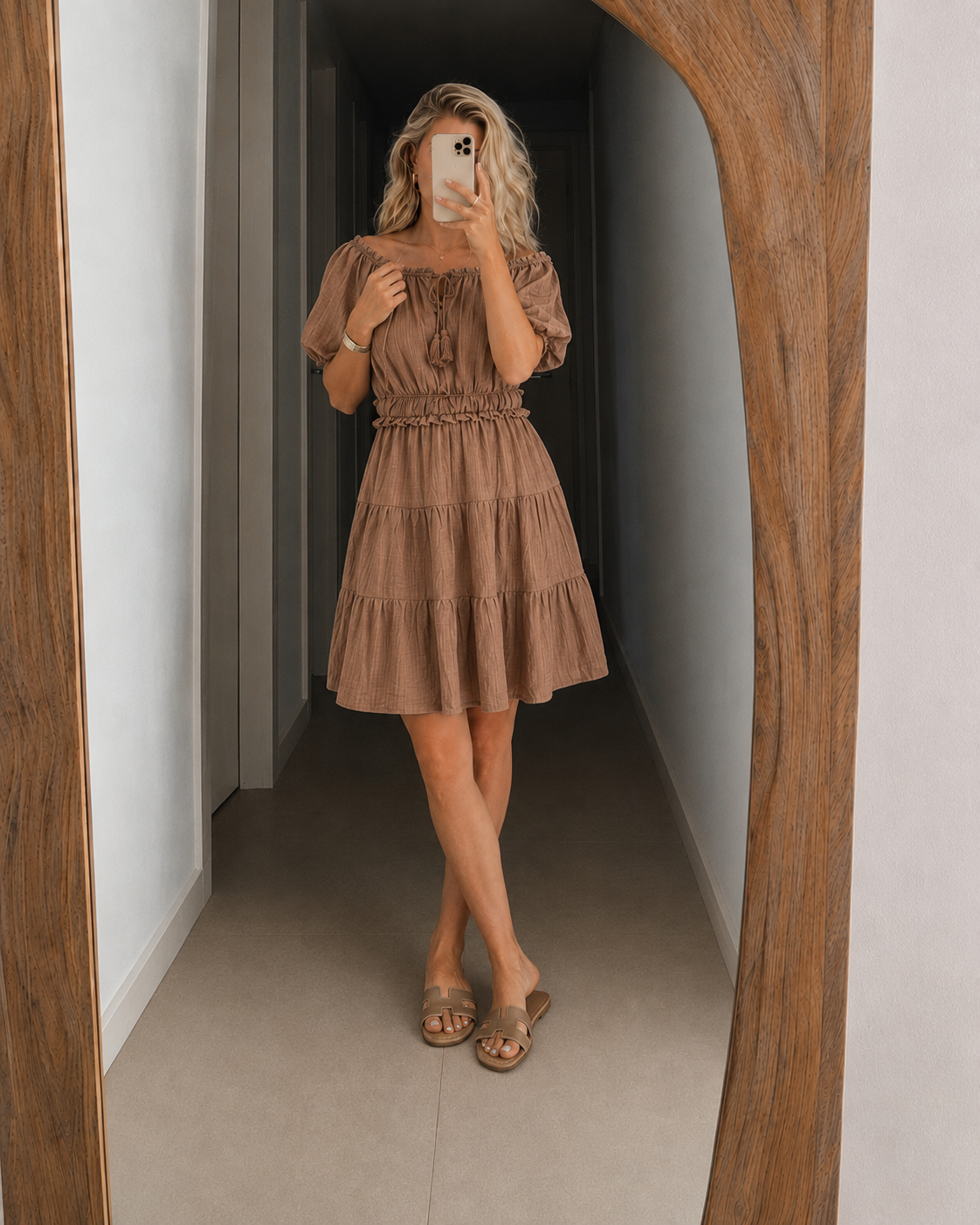 Mila Off-Shoulder Dress