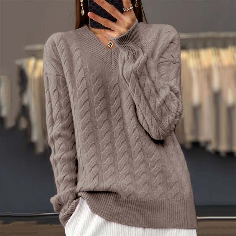 Casual Kabelgebreide Trui