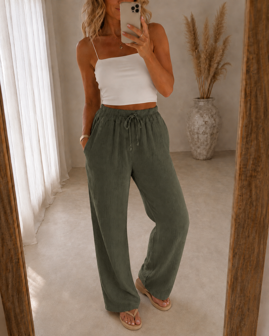 Katoenen Relax Pants
