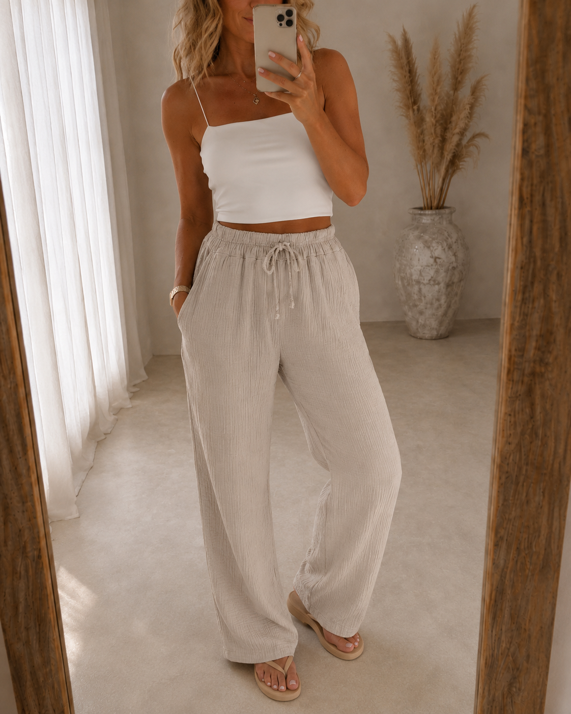 Katoenen Relax Pants