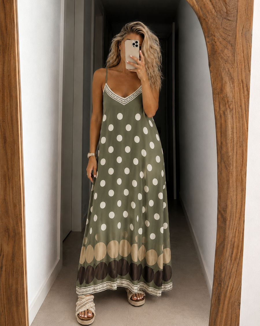 Stip Maxi Dress