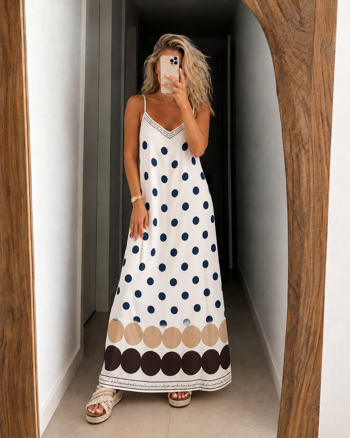 Stip Maxi Dress