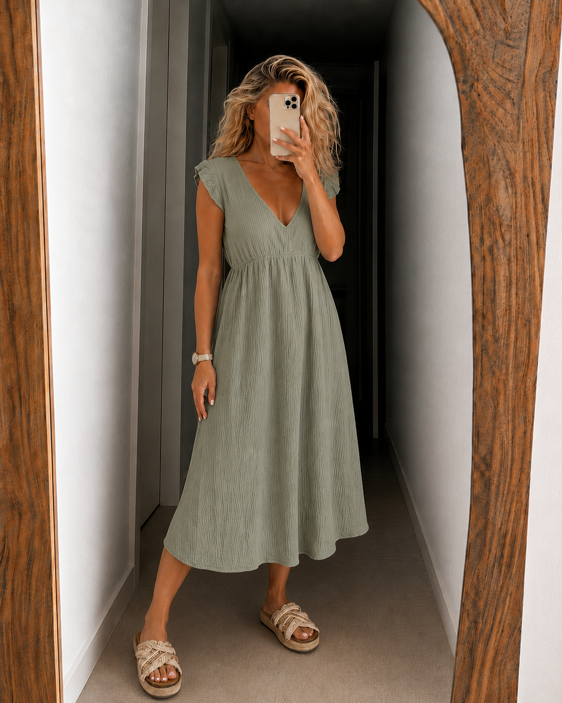 Wafel Dress